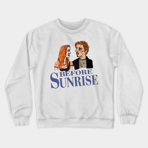 Before Sunrise Crewneck Sweatshirt by MattisMatt83